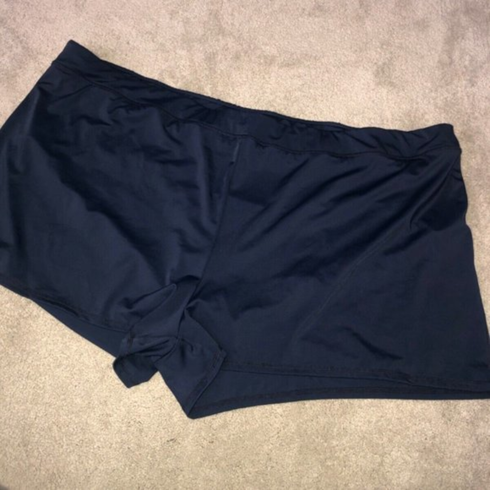Swimsuits For All Swim Shorts Plus‎ Size 34 Navy Blue